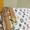 ルイヴィトン M46907 サイドトランクMM 2WAY ショルダーバッグ ハンドバッグ モノグラムデュンヌ レディース N品 - 画像 (5)