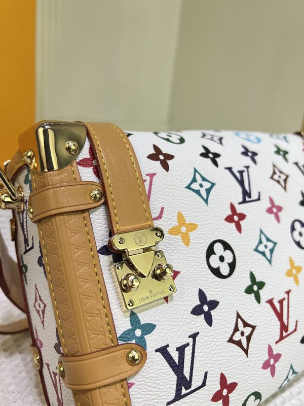 ルイヴィトン M46907 サイドトランクMM 2WAY ショルダーバッグ ハンドバッグ モノグラムデュンヌ レディース N品 - 画像 (5)