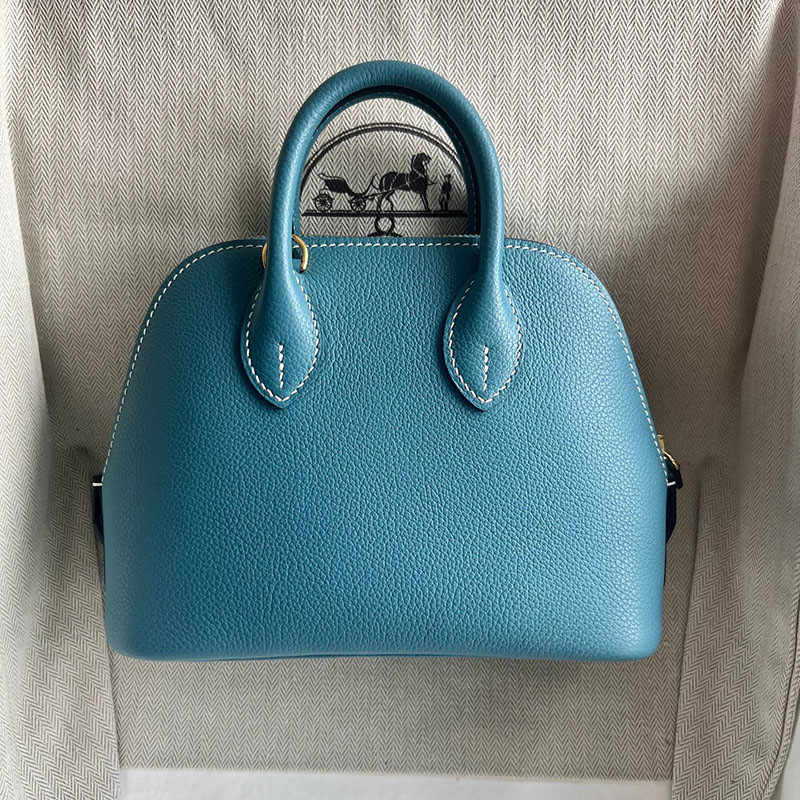 エルメス バッグ アウトレット HERMES ボリード1923 ミニ ニューブルージーン エバーカラー ゴールド金具 2521238 ボリード1923 ミニ 定価 - 画像 (2)