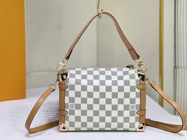 ルイヴィトン N40712 サイドトランクMM 2WAY ショルダーバッグ ハンドバッグ ダミエ レディース ホワイト N品 - 画像 (7)