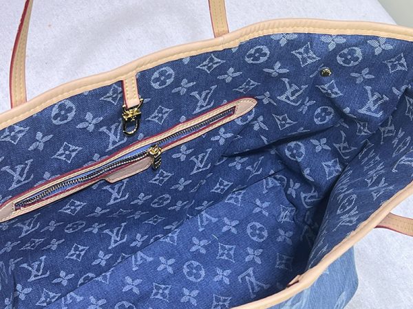 ルイヴィトン モノグラム ネヴァーフルMM ハンド・トートバッグ ブルーデニム lv301240 N品 ルイヴィトン トートバッグ 人気ランキング - 画像 (3)