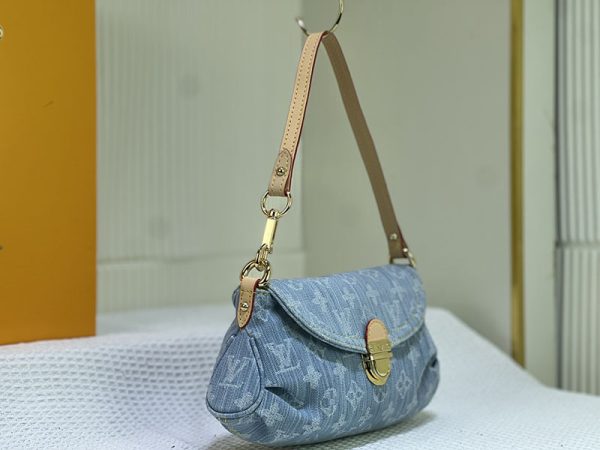 ルイヴィトン モノグラムデニム ミニプリーティ ハンドバッグ ショルダーバッグ lv301241 N品 ルイヴィトン モノグラムデニム バッグ - 画像 (9)
