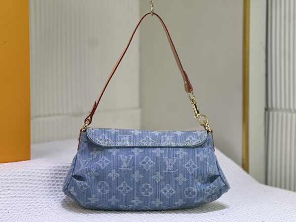 ルイヴィトン モノグラムデニム ミニプリーティ ハンドバッグ ショルダーバッグ lv301241 N品 ルイヴィトン モノグラムデニム バッグ - 画像 (7)