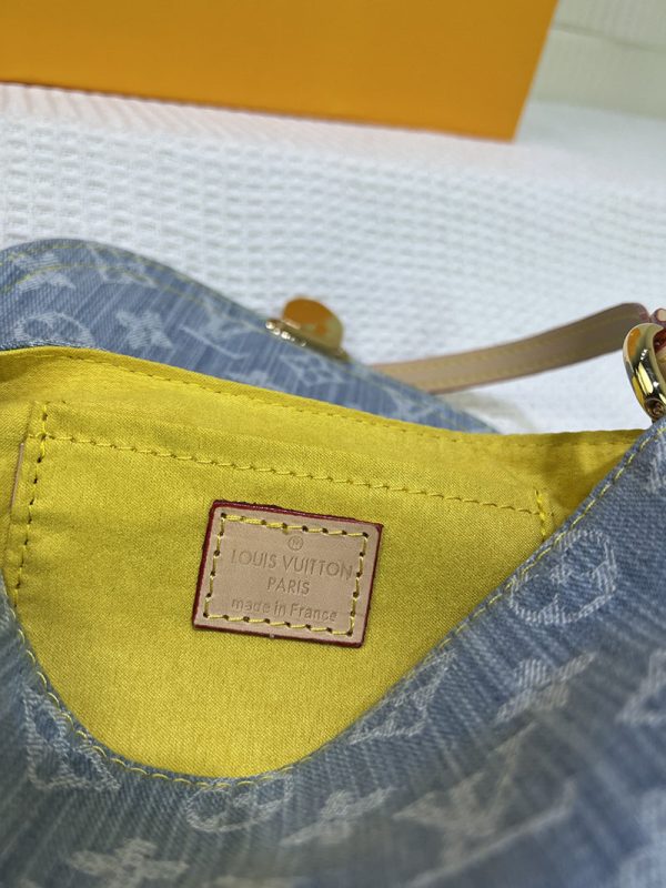 ルイヴィトン モノグラムデニム ミニプリーティ ハンドバッグ ショルダーバッグ lv301241 N品 ルイヴィトン モノグラムデニム バッグ - 画像 (3)