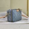 ルイヴィトン アルファ ウエアラブル ウォレット lv301242 ブルーデニム N品 ヴィトン デニム ショルダーバッグ - 画像 (9)