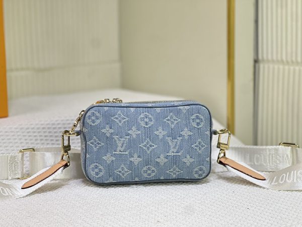 ルイヴィトン アルファ ウエアラブル ウォレット lv301242 ブルーデニム N品 ヴィトン デニム ショルダーバッグ - 画像 (7)