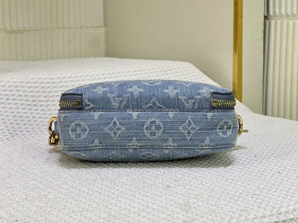 ルイヴィトン アルファ ウエアラブル ウォレット lv301242 ブルーデニム N品 ヴィトン デニム ショルダーバッグ - 画像 (6)