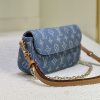 ルイヴィトン モノグラムデニム ミニプリーティ ハンドバッグ ミニバッグ lv301243 N品 ヴィトン デニム バッグ 新作 - 画像 (8)