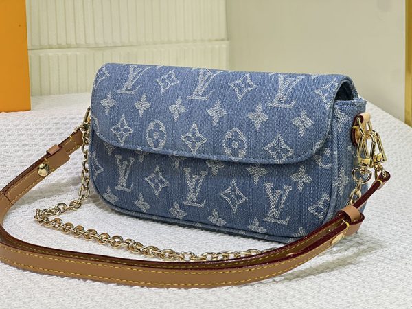 ルイヴィトン モノグラムデニム ミニプリーティ ハンドバッグ ミニバッグ lv301243 N品 ヴィトン デニム バッグ 新作 - 画像 (7)