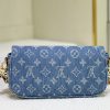 ルイヴィトン モノグラムデニム ミニプリーティ ハンドバッグ ミニバッグ lv301243 N品 ヴィトン デニム バッグ 新作 - 画像 (6)