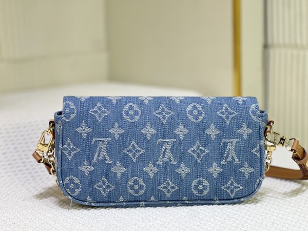 ルイヴィトン モノグラムデニム ミニプリーティ ハンドバッグ ミニバッグ lv301243 N品 ヴィトン デニム バッグ 新作 - 画像 (6)