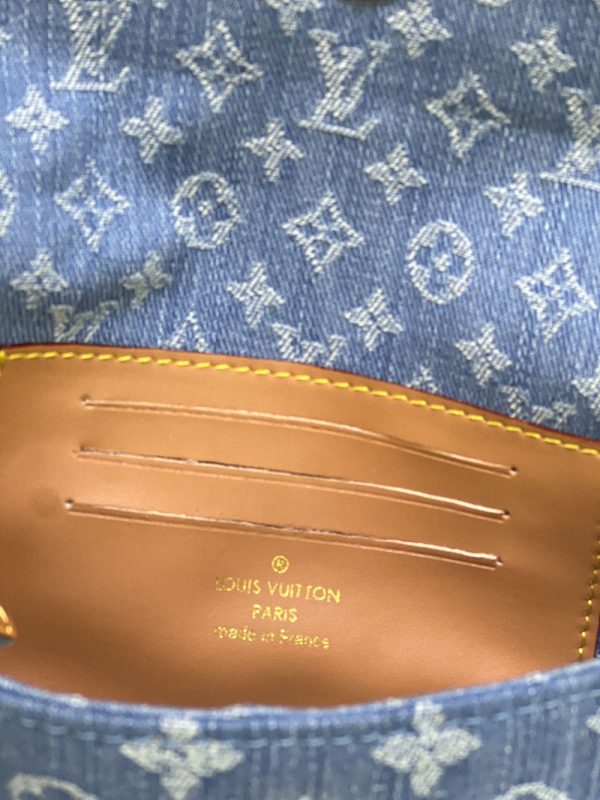 ルイヴィトン モノグラムデニム ミニプリーティ ハンドバッグ ミニバッグ lv301243 N品 ヴィトン デニム バッグ 新作 - 画像 (3)