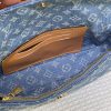 ルイヴィトン モノグラムデニム ミニプリーティ ハンドバッグ ミニバッグ lv301243 N品 ヴィトン デニム バッグ 新作 - 画像 (2)