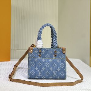 ルイヴィトン トートバッグ 布 本物