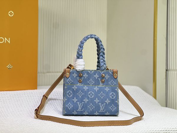 ルイヴィトン トートバッグ 布 本物