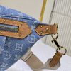 ルイヴィトン モノグラム デニム ハイ ライズ M46837 レディース ショルダーバッグ ボディバッグ N品 - 画像 (6)