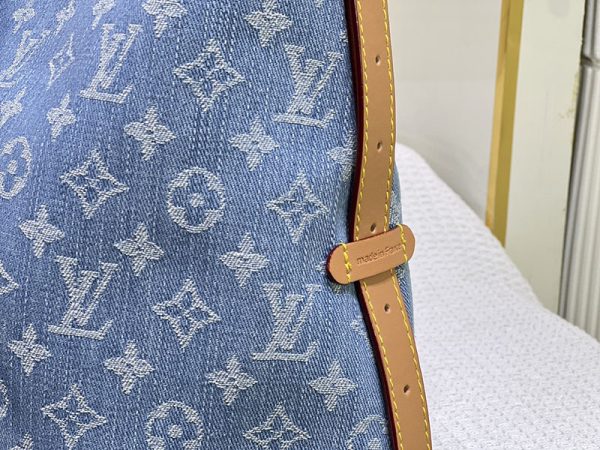 ルイヴィトン モノグラム デニム キャリーオールNM MM M46855 レディース ショルダーバッグ N品 - 画像 (6)