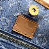 ルイヴィトン モノグラム デニム キャリーオールNM MM M46855 レディース ショルダーバッグ N品 - 画像 (2)