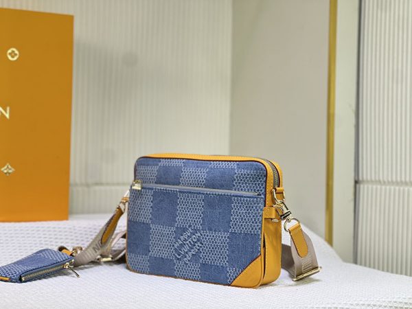 ルイヴィトン ショルダーバッグ メンズ 2Way ハンドバッグ lv301249 N品 ルイヴィトン モノグラムデニム バッグ - 画像 (8)