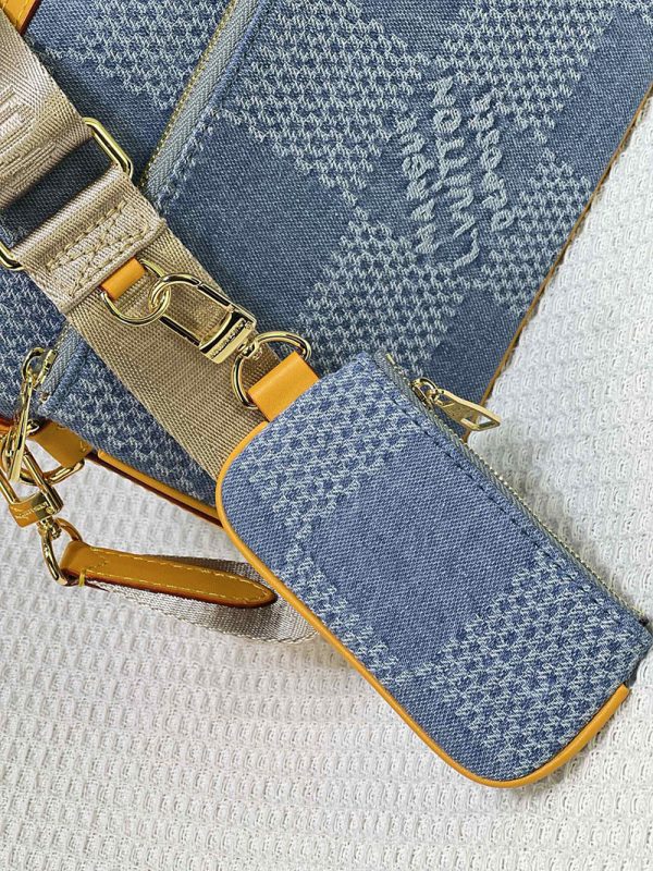 ルイヴィトン ショルダーバッグ メンズ 2Way ハンドバッグ lv301249 N品 ルイヴィトン モノグラムデニム バッグ - 画像 (5)