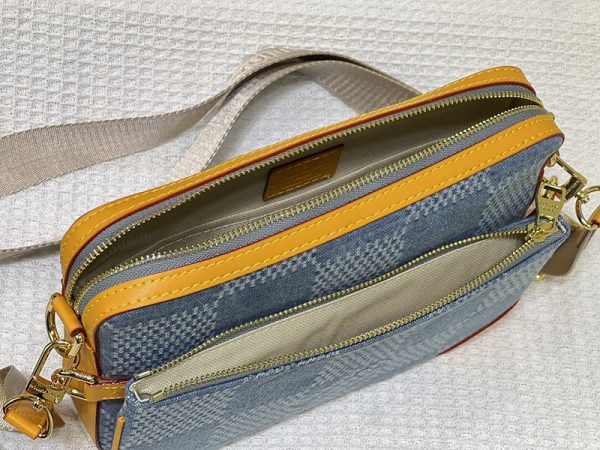 ルイヴィトン ショルダーバッグ メンズ 2Way ハンドバッグ lv301249 N品 ルイヴィトン モノグラムデニム バッグ - 画像 (3)