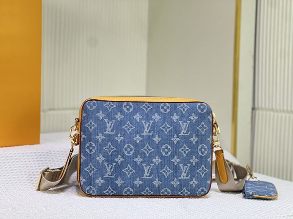 ルイヴィトン ショルダーバッグ メンズ 2Way ハンドバッグ lv301250 N品 ルイヴィトンデニム バッグ メンズ - 画像 (5)
