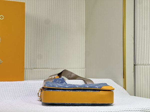 ルイヴィトン ショルダーバッグ メンズ 2Way ハンドバッグ lv301250 N品 ルイヴィトンデニム バッグ メンズ - 画像 (4)