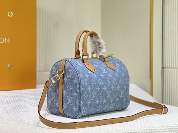 ルイヴィトン スピーディ･バンドリエール 25 モノグラム･デニム lv301252 N品 ヴィトン デニムバック - 画像 (8)