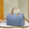 ルイヴィトン スピーディ･バンドリエール 25 モノグラム･デニム lv301252 N品 ヴィトン デニムバック - 画像 (7)