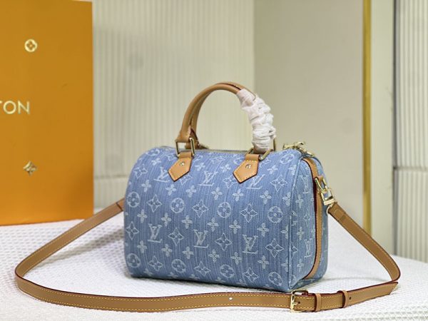 ルイヴィトン スピーディ･バンドリエール 25 モノグラム･デニム lv301252 N品 ヴィトン デニムバック - 画像 (7)