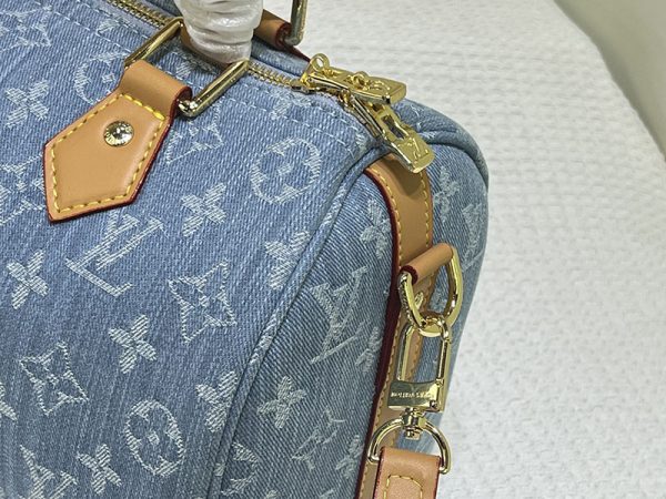 ルイヴィトン スピーディ･バンドリエール 25 モノグラム･デニム lv301252 N品 ヴィトン デニムバック - 画像 (6)