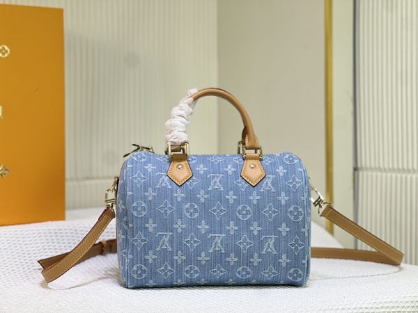 ルイヴィトン スピーディ･バンドリエール 25 モノグラム･デニム lv301252 N品 ヴィトン デニムバック - 画像 (5)