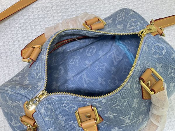 ルイヴィトン スピーディ･バンドリエール 25 モノグラム･デニム lv301252 N品 ヴィトン デニムバック - 画像 (3)