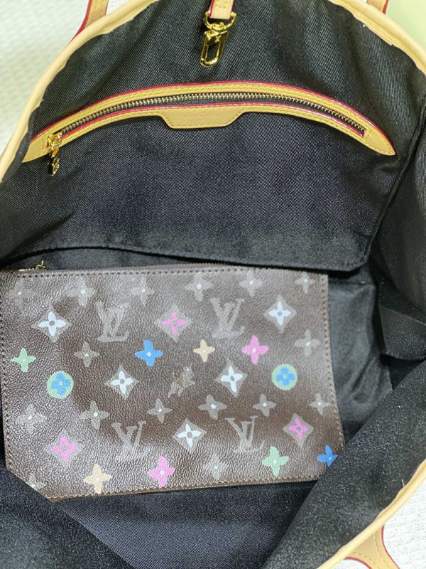 ルイヴィトン モノグラム ネヴァーフルMM チョコレート トートバッグ lv301254 N品 ヴィトン トートバッグ コーデ - 画像 (2)
