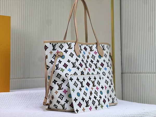 ルイヴィトン モノグラム ネヴァーフルMM バニラ トートバッグ lv301255 N品 ヴィトン新作トートバッグ - 画像 (9)