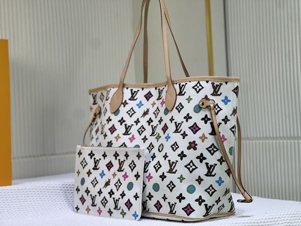 ルイヴィトン モノグラム ネヴァーフルMM バニラ トートバッグ lv301255 N品 ヴィトン新作トートバッグ - 画像 (8)