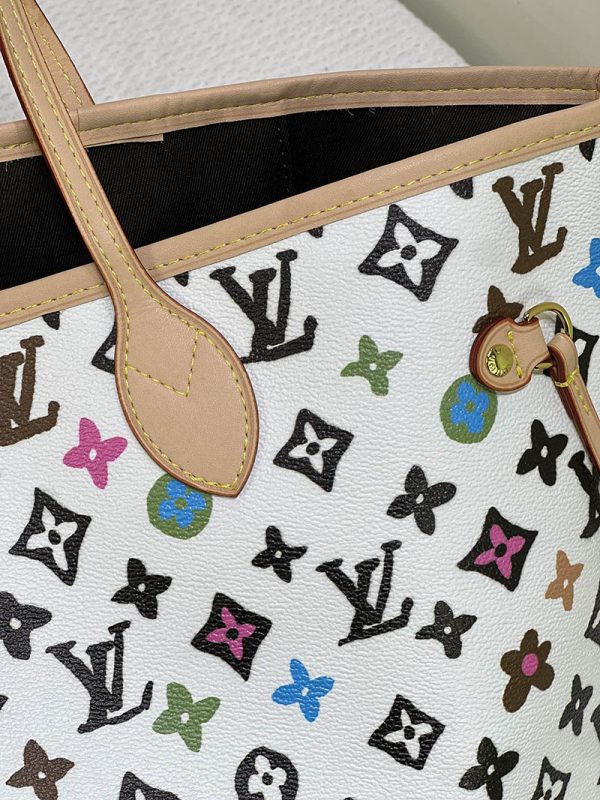 ルイヴィトン モノグラム ネヴァーフルMM バニラ トートバッグ lv301255 N品 ヴィトン新作トートバッグ - 画像 (5)