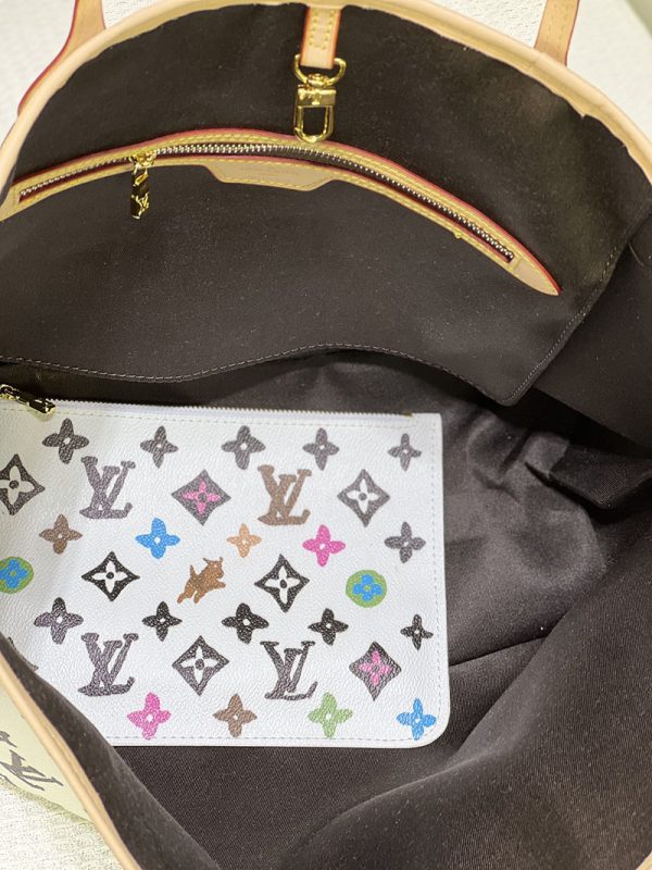 ルイヴィトン モノグラム ネヴァーフルMM バニラ トートバッグ lv301255 N品 ヴィトン新作トートバッグ - 画像 (2)