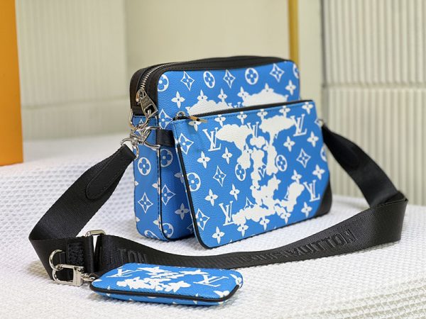 ルイヴィトン モノグラム エクリプス リバース トリオメッセンジャー lv301258 N品 ルイヴィトン メンズ ショルダーバッグ 人気 - 画像 (9)