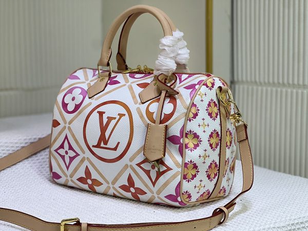 ルイヴィトン モノグラム タイル スピーディ バンドリエール 25cm lv301260 N品 ルイヴィトン 人気 バッグ ランキング - 画像 (8)