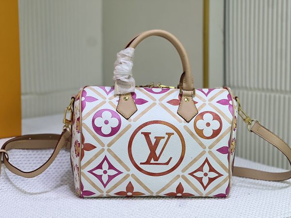 ルイヴィトン モノグラム タイル スピーディ バンドリエール 25cm lv301260 N品 ルイヴィトン 人気 バッグ ランキング - 画像 (7)
