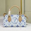 ルイヴィトン オンザゴー EW モノグラム・タイル lv301264 N品 ハイブランド トートバッグ 人気 - 画像 (6)
