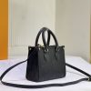 ルイヴィトン ハンドバッグ レディース アンプラント オンザゴー BB ブラック LOUIS VUITTON M46993 ノワール N品 - 画像 (9)