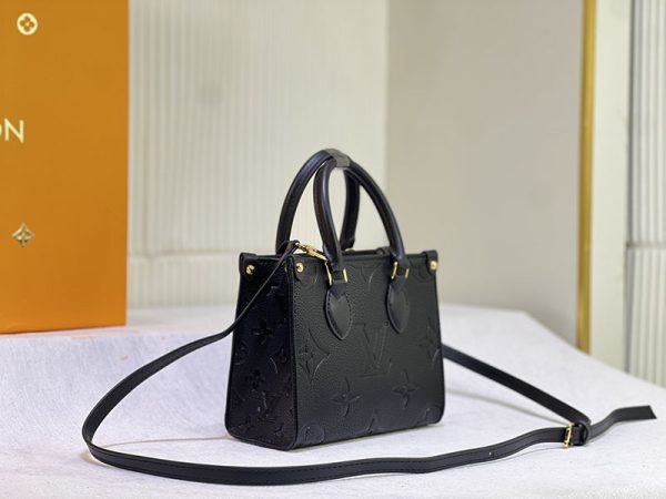 ルイヴィトン ハンドバッグ レディース アンプラント オンザゴー BB ブラック LOUIS VUITTON M46993 ノワール N品 - 画像 (9)