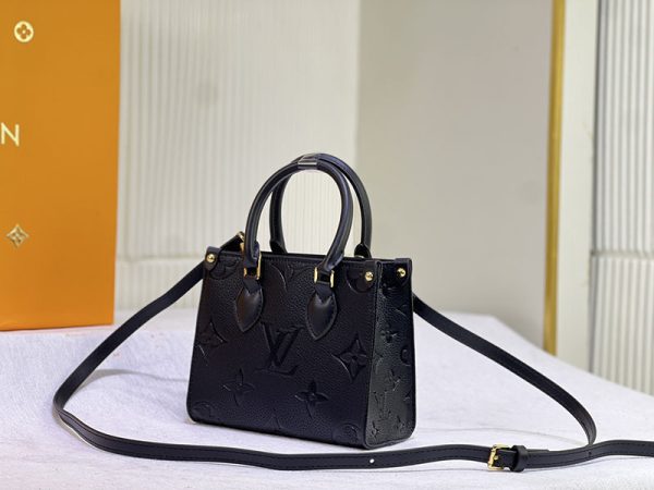 ルイヴィトン ハンドバッグ レディース アンプラント オンザゴー BB ブラック LOUIS VUITTON M46993 ノワール N品 - 画像 (8)