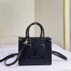 ルイヴィトン ハンドバッグ レディース アンプラント オンザゴー BB ブラック LOUIS VUITTON M46993 ノワール N品 - 画像 (6)