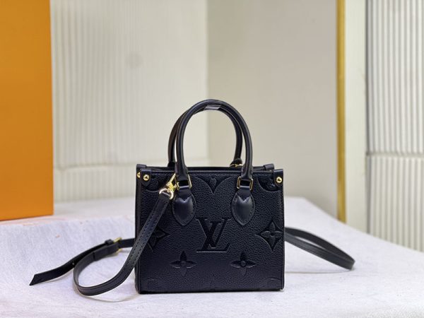 ルイヴィトン ハンドバッグ レディース アンプラント オンザゴー BB ブラック LOUIS VUITTON M46993 ノワール N品 - 画像 (6)