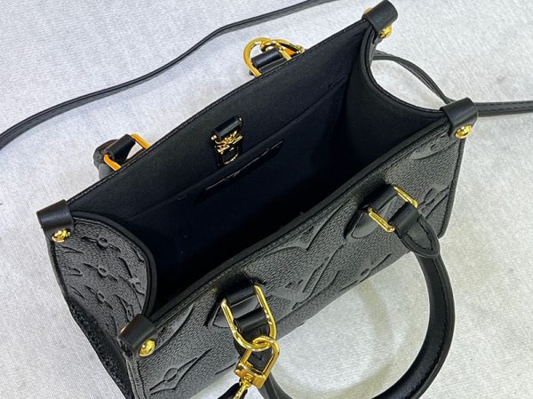 ルイヴィトン ハンドバッグ レディース アンプラント オンザゴー BB ブラック LOUIS VUITTON M46993 ノワール N品 - 画像 (4)