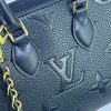ルイヴィトン ハンドバッグ レディース アンプラント オンザゴー BB ブラック LOUIS VUITTON M46993 ノワール N品 - 画像 (2)