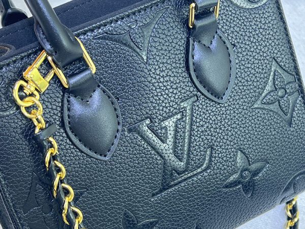 ルイヴィトン ハンドバッグ レディース アンプラント オンザゴー BB ブラック LOUIS VUITTON M46993 ノワール N品 - 画像 (2)